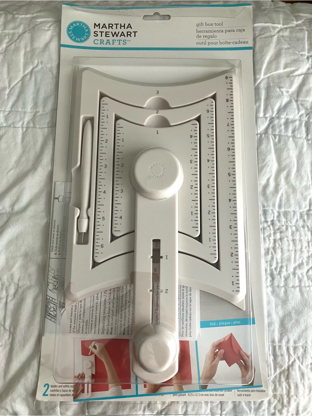 Martha Stewart scrapbooking gift box tool.